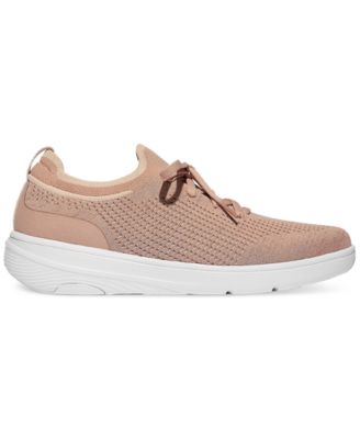 Women's Super-Q Knit Slip-On Lace-Up Sneakers