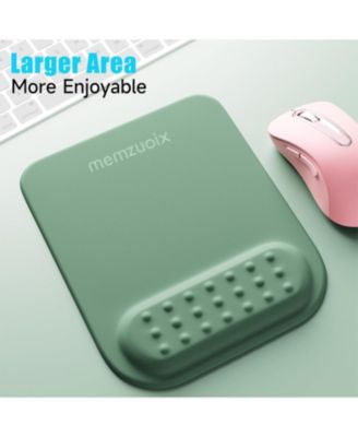 Ergonomic Mouse Pad with Wrist Rest Support,Premium Memory Foam Cushioning for Pain Relief, Non-Slip PU Base for Stable Smooth Control - Perfect for Laptop, Computer, and Home Office