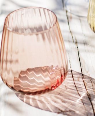 Francesca Blush Double Old Fashioned Glass