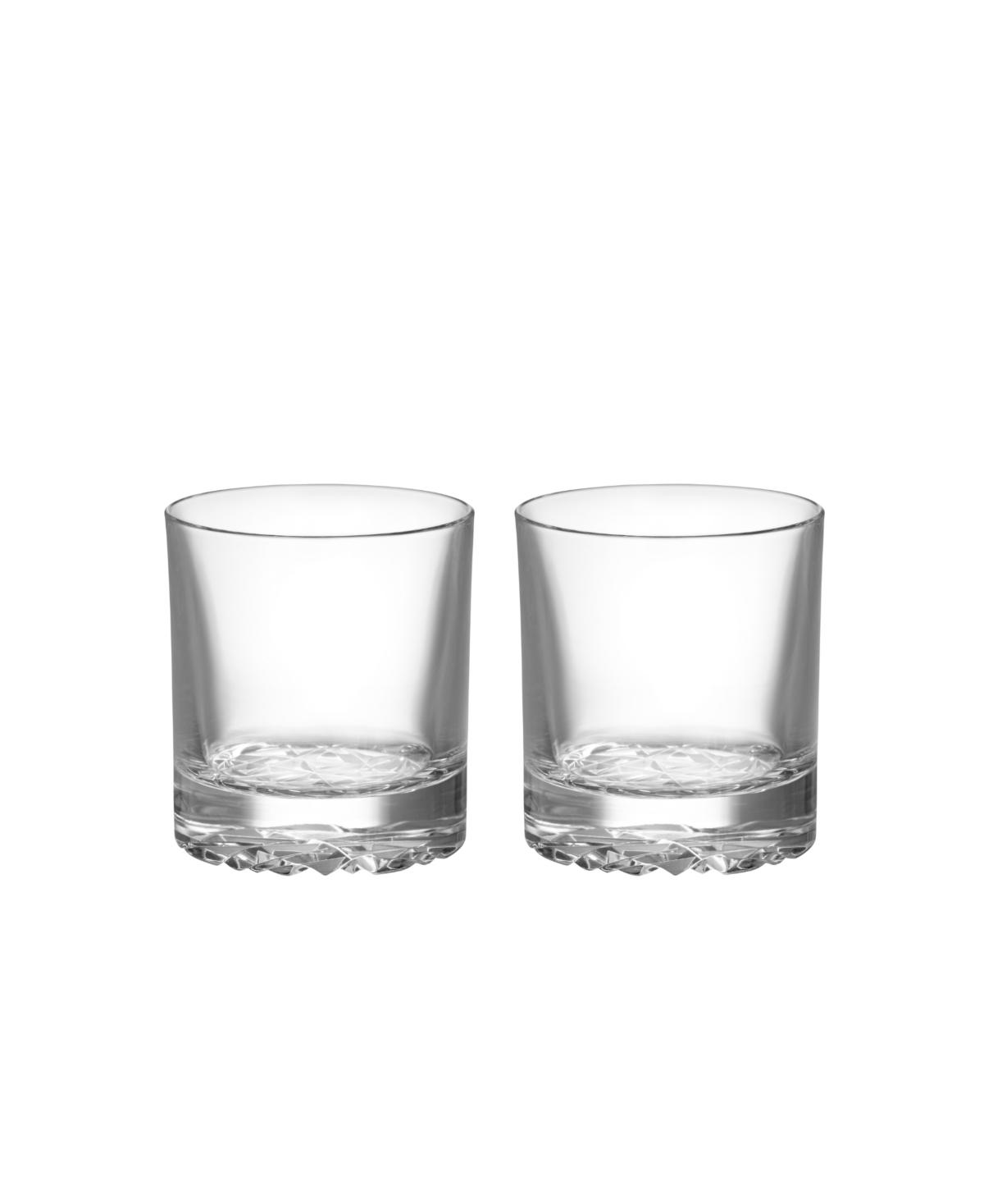 Orrefors Carat Double Old Fashioned Glass, Set Of 2 In Clear