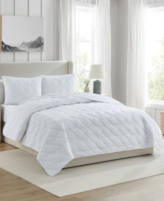 VCNY Home Lucy Pinsonic Diamond 3-Pc. Quilt Set, King