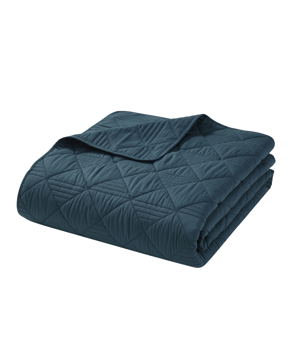Vcny Home Lucy Pinsonic Diamond 3-pc. Quilt Set, Full/queen In Teal