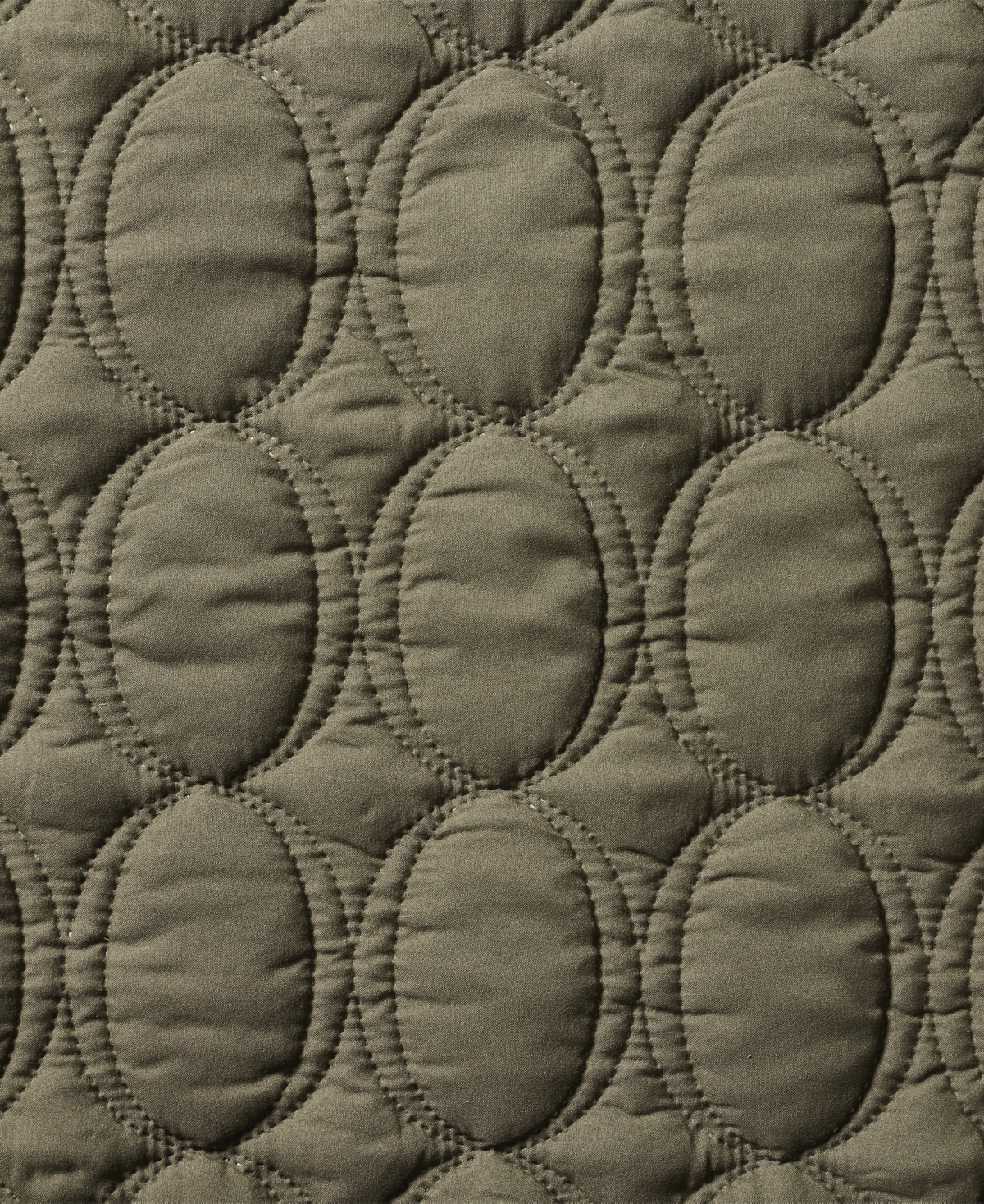 Vcny Home Circles Pinsonic 3-pc. Quilt Set, King In Olive