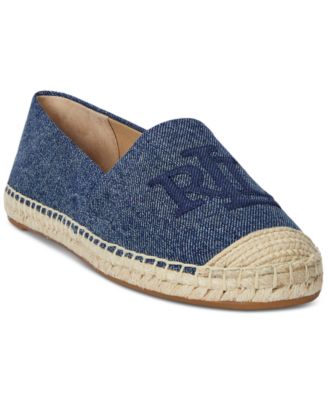 Lauren Ralph Lauren - Women's Cameron III Logo Slip-On Espadrille Flats