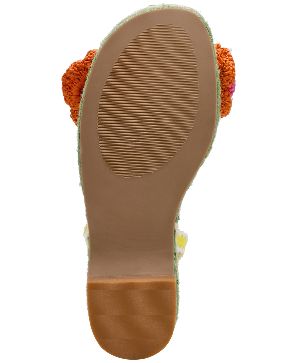 BETSEY JOHNSON WOMEN'S MARABELA MACRAME PLATFORM WEDGE SANDALS 