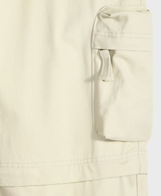 Men's Relaxed-Fit Convertible Twill Cargo Pants, Exclusively at Macy's 