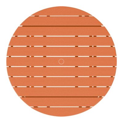 Kids 5-Piece HDPE Outdoor Patio Round Dining Table and Chairs Set