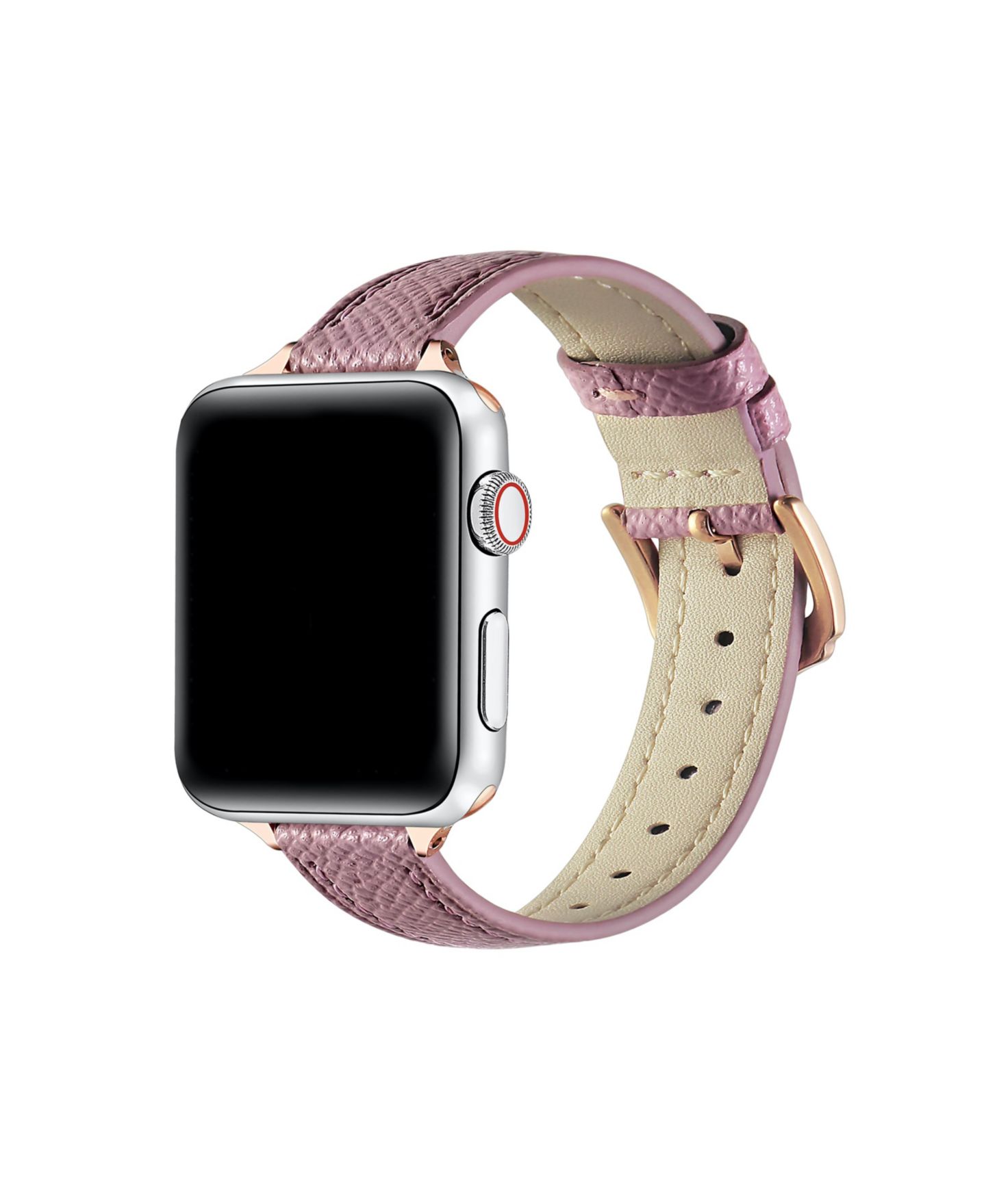 Ремешок для часов Posh Tech Cleo Skinny Leather Band for Apple Watch, Fits All Apple Watch Models — фото 1