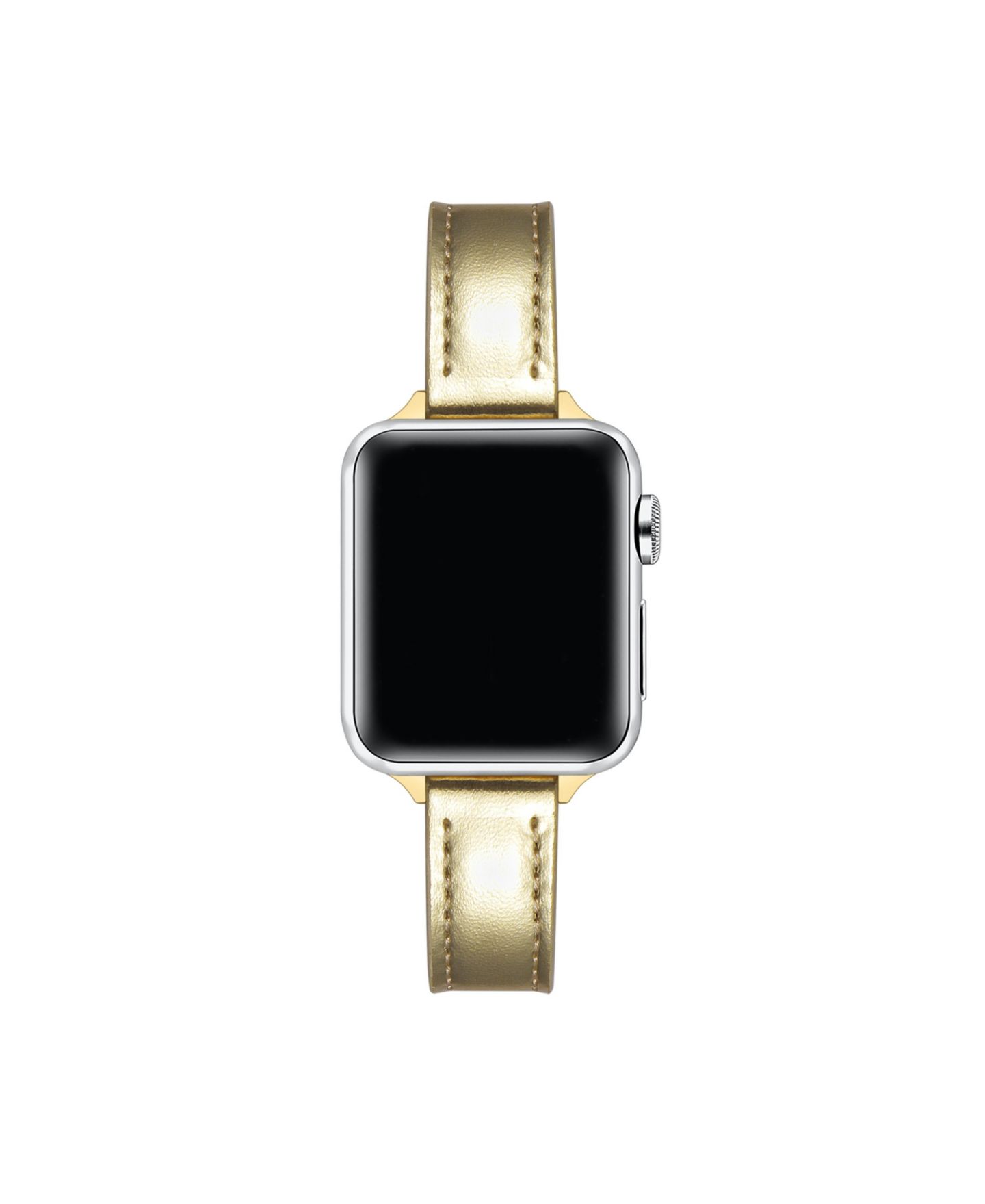 Ремешок для часов Posh Tech Carmen Metallic Leather Band for Apple Watch, Fits All Apple Watch Models — фото 3