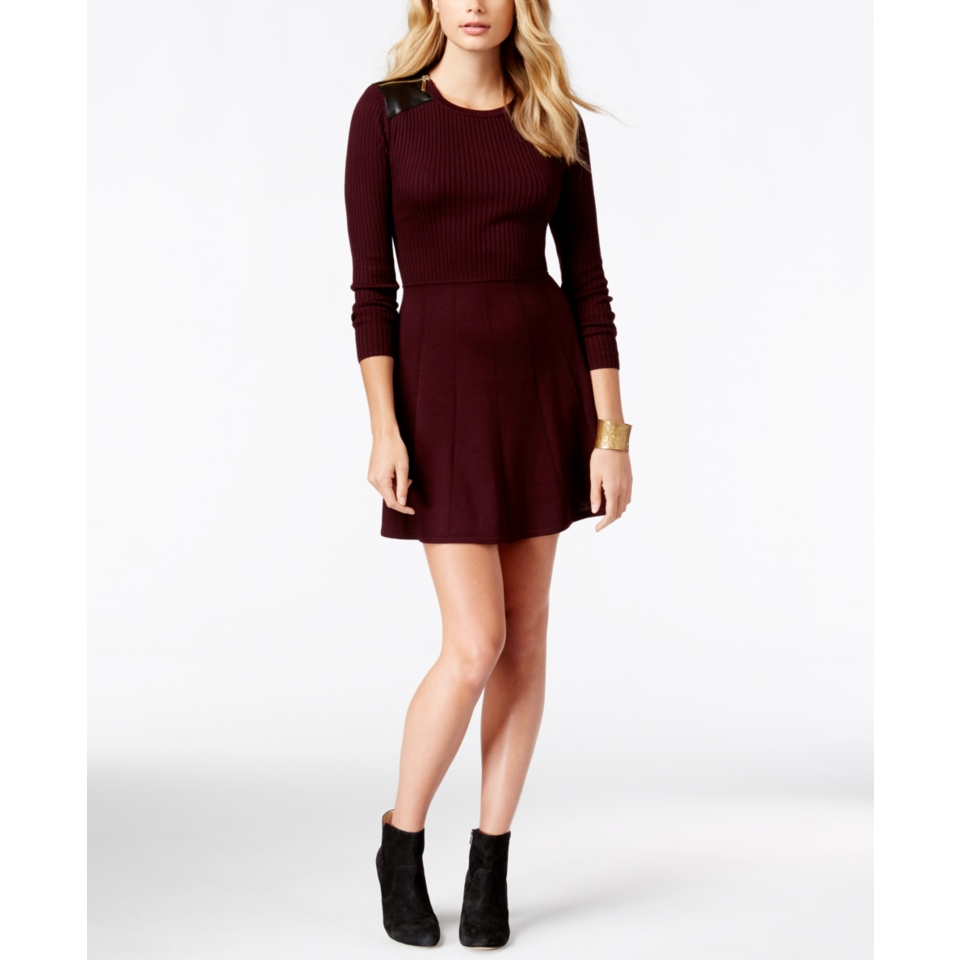 INC International Concepts Fit and Flare Sweater Dress, 