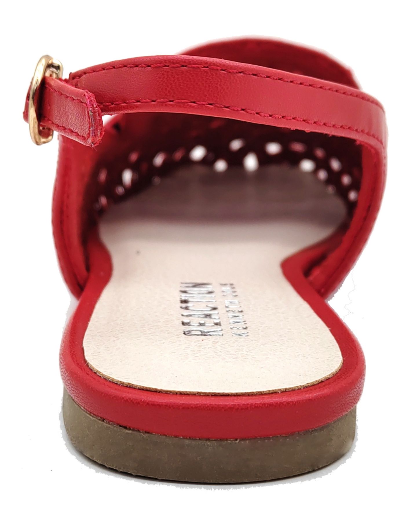 Женские туфли Kenneth Cole Reaction Enrica Slingback Loafer Flats, цвет: Красный — фото 3