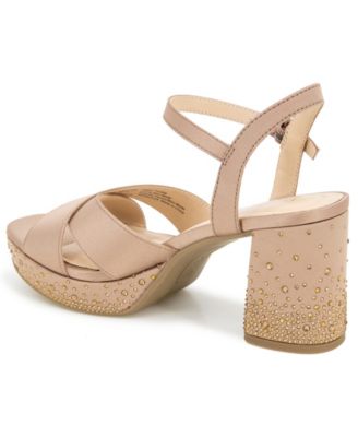 Women's Reeva Silk Platform Sandals
