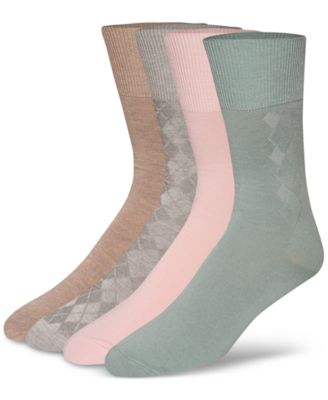 Men's 4-Pk. Crew Dress Socks