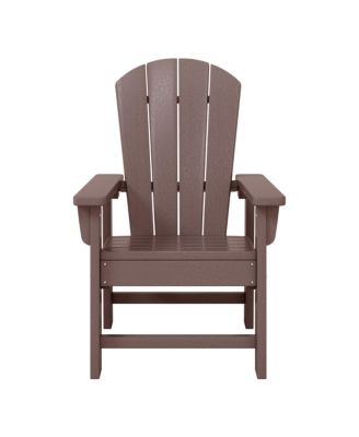 Kids Outdoor HDPE Adirondack Plastic Patio Chair