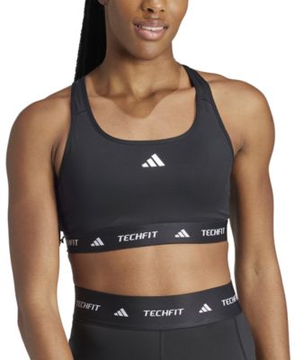 Women's Medium-Impact Logo-Band Sports Bra