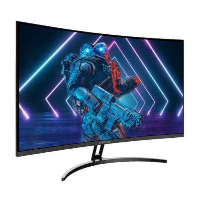 32" 2560 x 1440 QHD 180Hz 1ms 2K Curved Gaming Monitor, HDMI x 2, DP x 2, FreeSync, Support Wall Mount