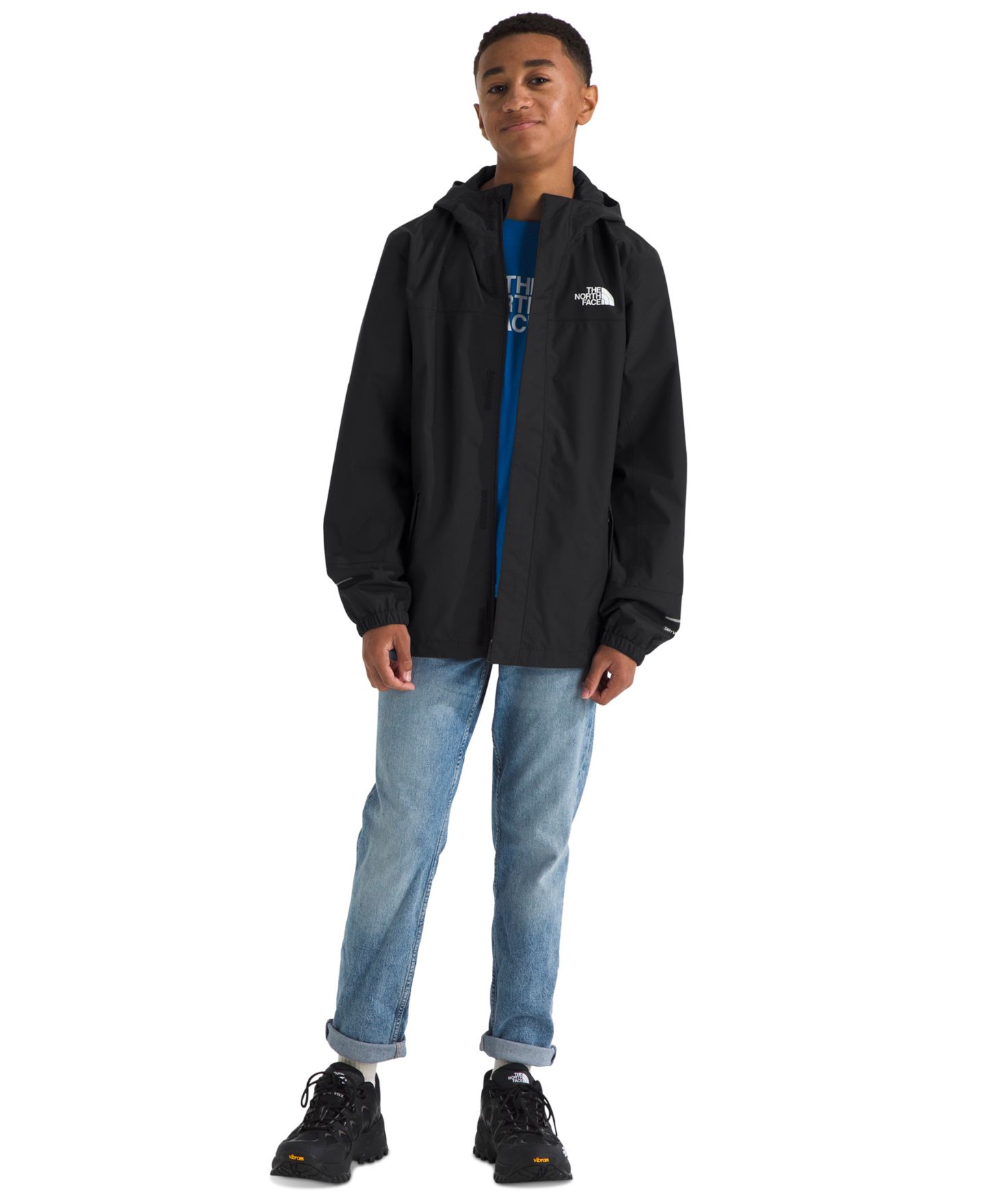 Куртка The North Face Antora Rain Jacket для мальчиков, цвет: Чёрный — фото 1