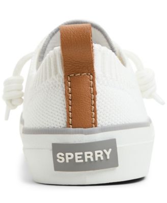 Women's Crest Vibe Knit Lace-Up Sneakers