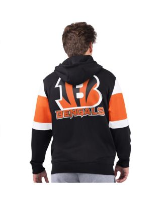 Men's Black Cincinnati Bengals Extreme Full-Zip Hoodie