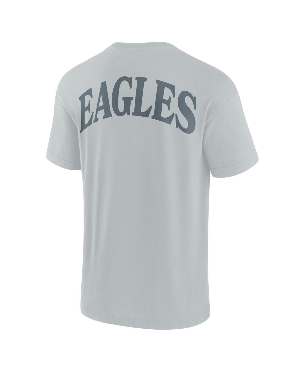 Fanatics Men's And Women's Gray Philadelphia Eagles Elements Iconic T-shirt In Gray