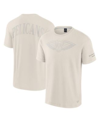 Fanatics - Men's Cream New Orleans Pelicans Elements Iconic T-Shirt