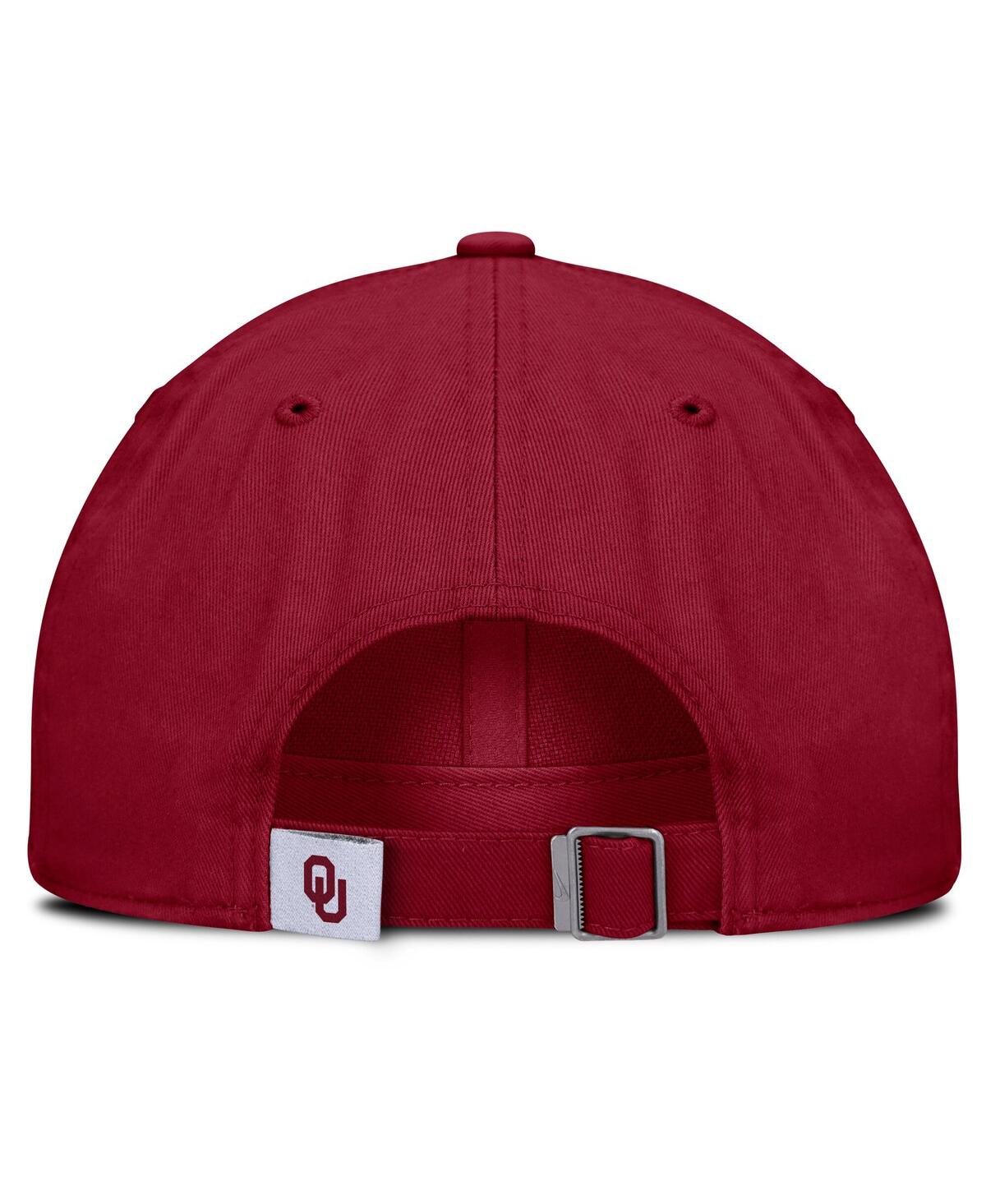 JORDAN MEN'S CRIMSON OKLAHOMA SOONERS CLUB ADJUSTABLE HAT 
