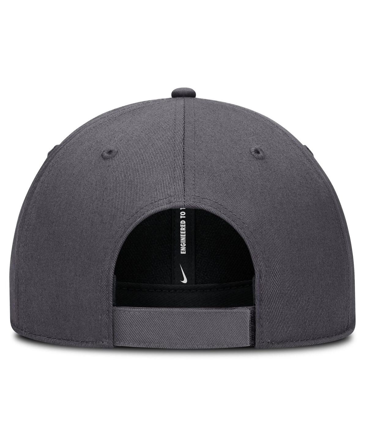 Nike Men's Gray Atlanta Braves Pro Performance Snapback Hat In Gray