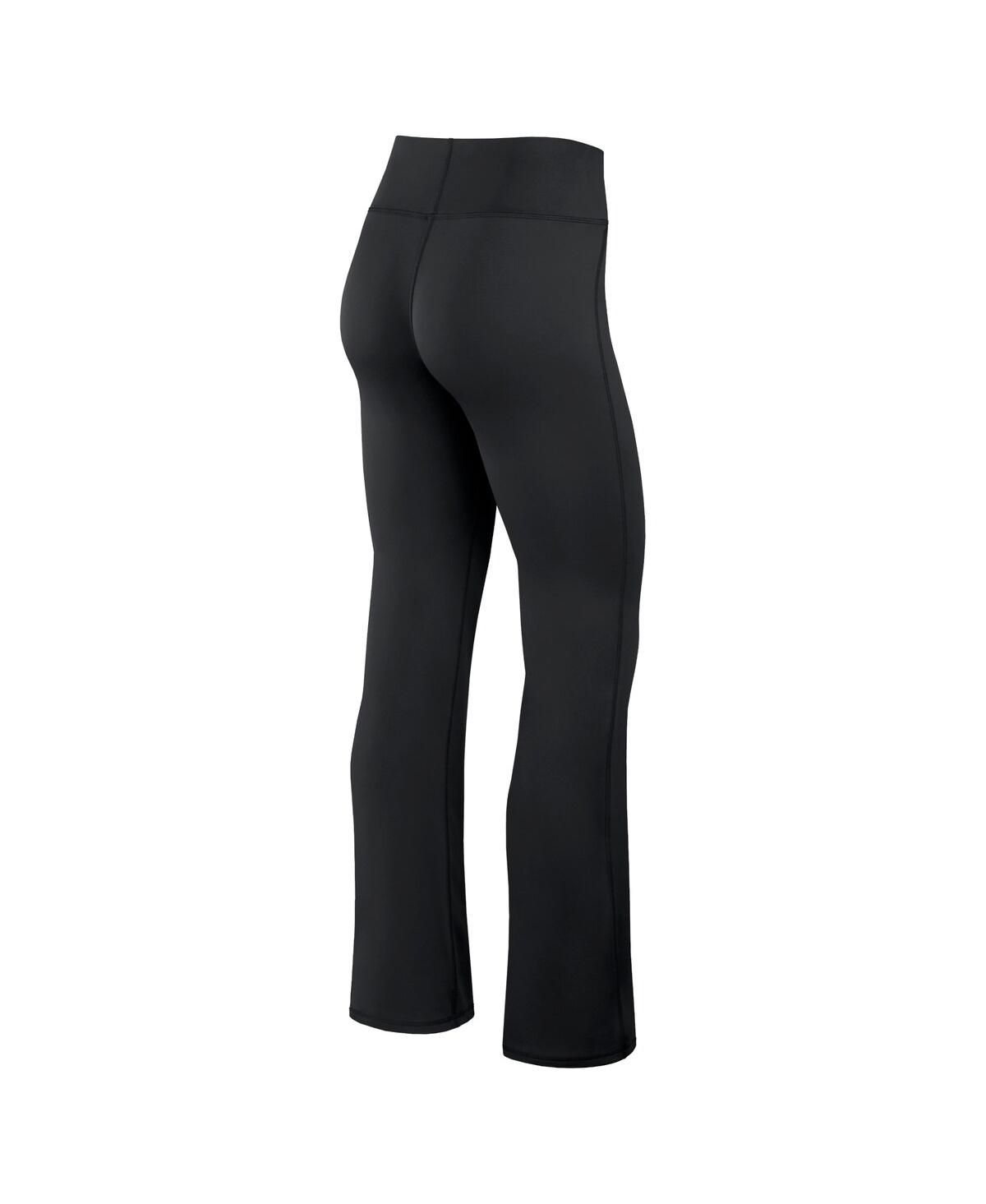 Fanatics Women's Black Tampa Bay Buccaneers Maxed Out Flare Leggings In Black