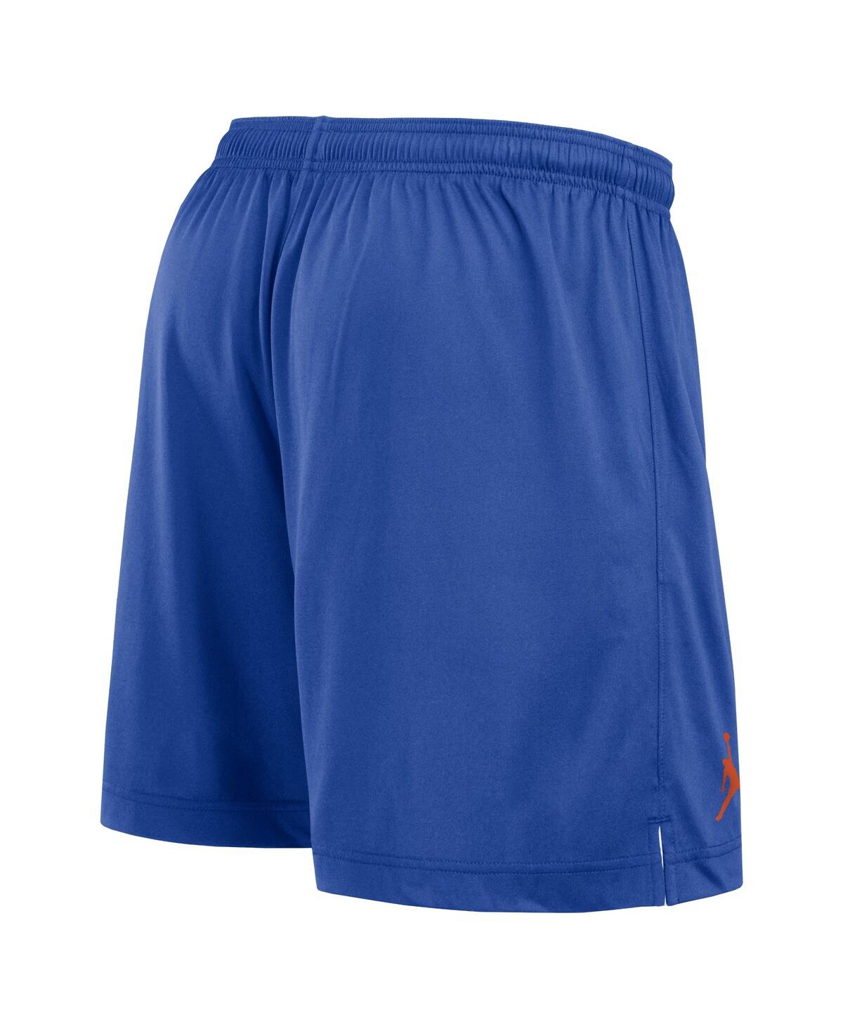 JORDAN MEN'S WHITE/ROYAL FLORIDA GATORS PRIMETIME REVERSIBLE SHORTS 