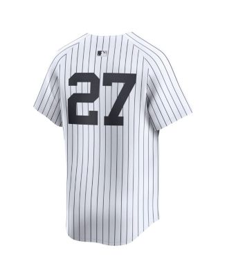Men's Giancarlo Stanton White New York Yankees Home Limited Player Jersey