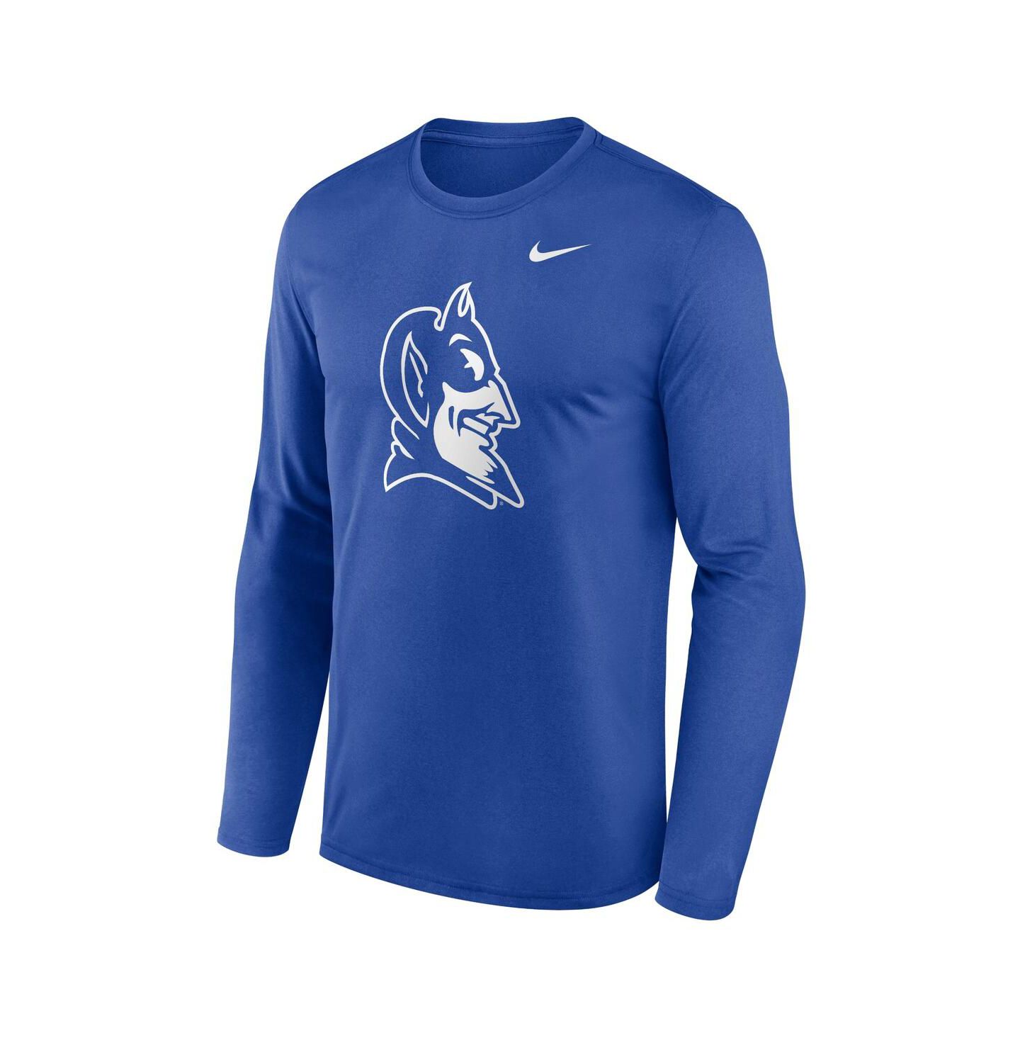 Мужская футболка Nike Royal Duke Blue Devils Primetime Alternate Logo Legend Long Sleeve — фото 2