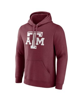 Men's Maroon Texas A M Aggies Fleece Pullover Hoodie
