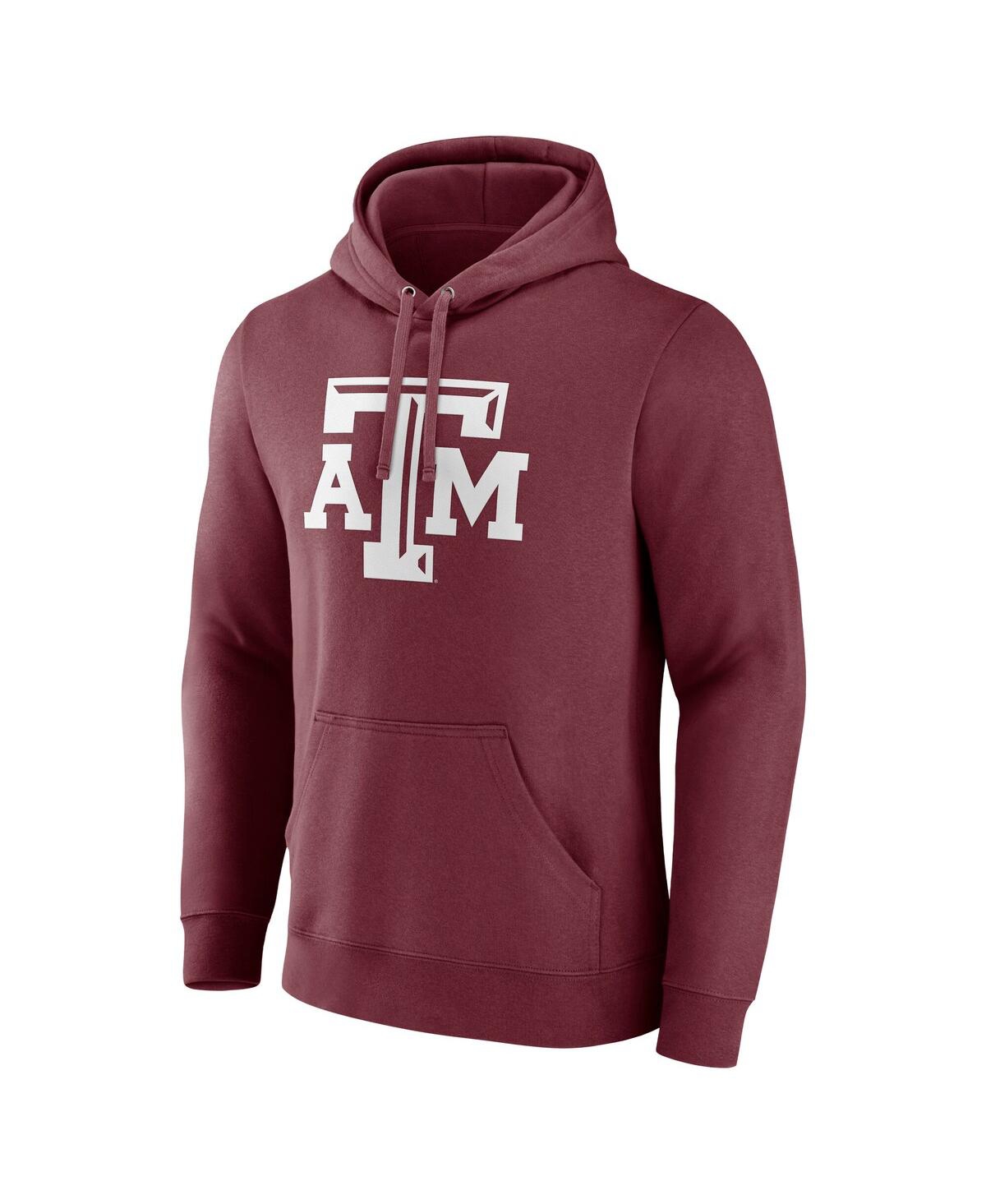 Fanatics Men's Maroon Texas A M Aggies Fleece Pullover Hoodie In Maroon