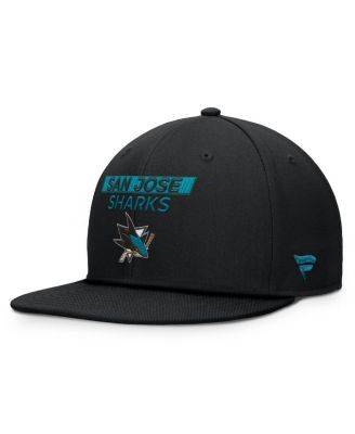 Fanatics - Men's Black San Jose Sharks Authentic Pro Prime Snapback Hat