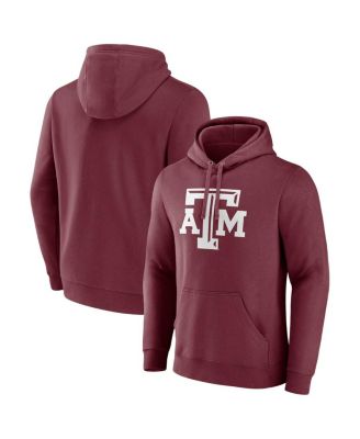 Fanatics - Men's Maroon Texas A M Aggies Fleece Pullover Hoodie
