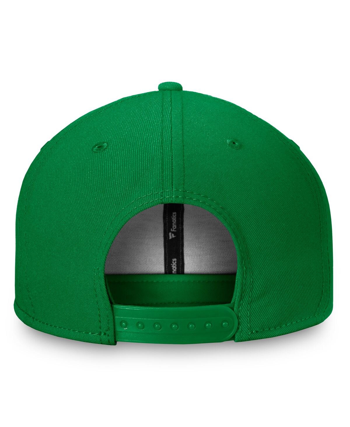 Fanatics Men's Kelly Green Dallas Stars Core Primary Logo Snapback Hat