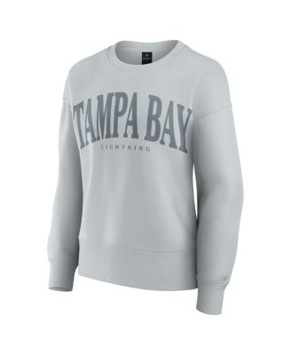 Women's Gray Tampa Bay Lightning Elements Flow Pullover Sweatshirt