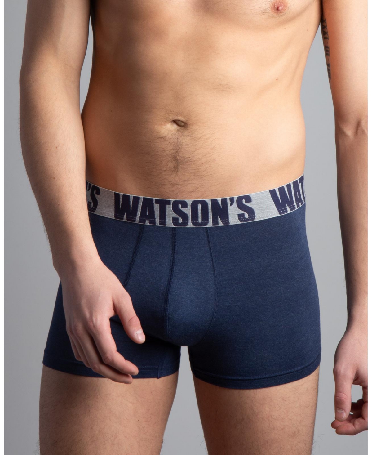 Men Modal Trunk - Heather rust
