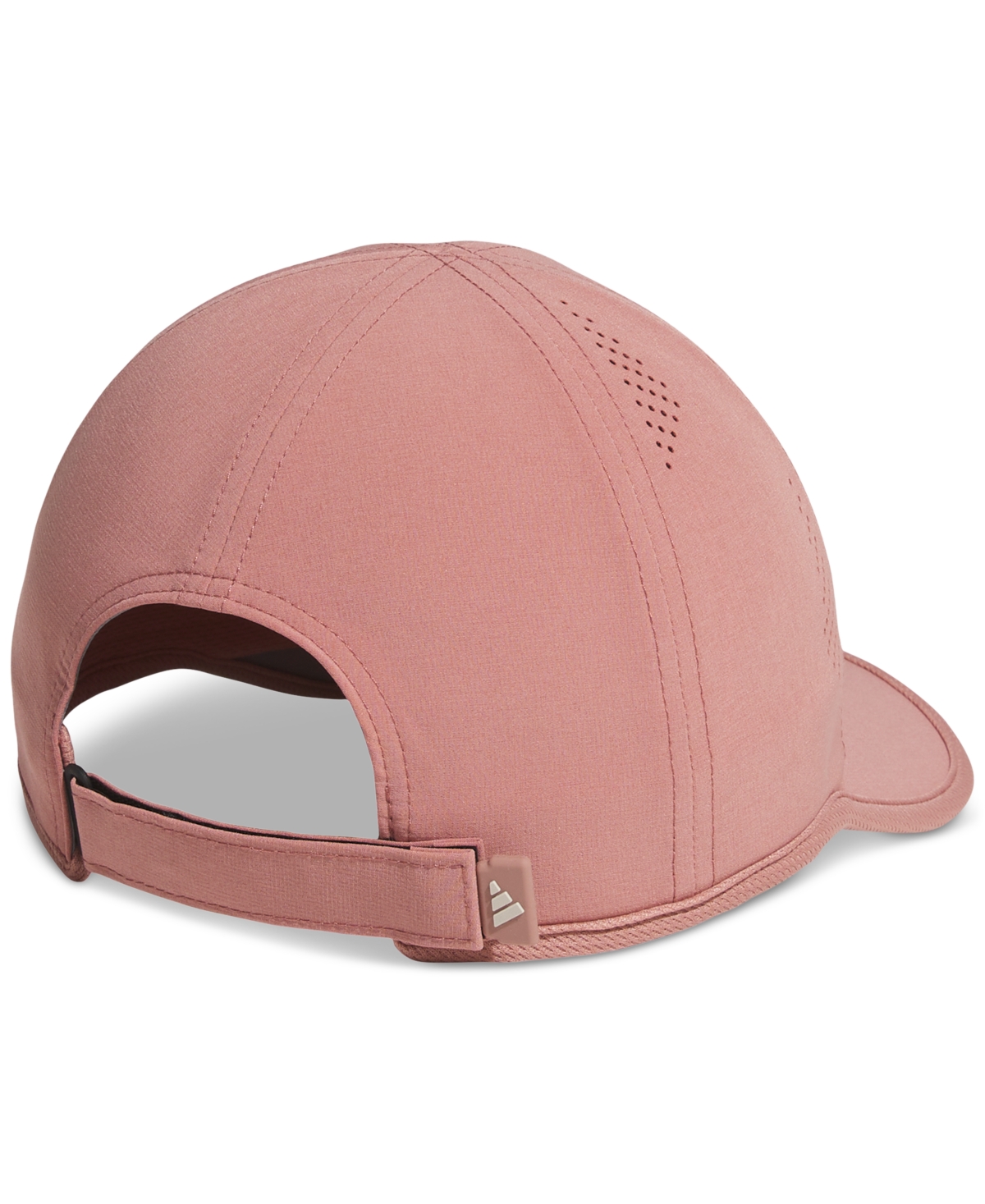 Shop Adidas Originals Women's Superlite 3 Stripe Adjustable Hat In Dark Pink