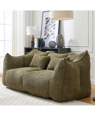 Bean Bag Chair for Adults, Cozy Chenille Sofa, Perfect for Gaming, Reading, and Relaxing