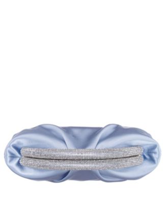 Small Crystal Trim Frame Clutch