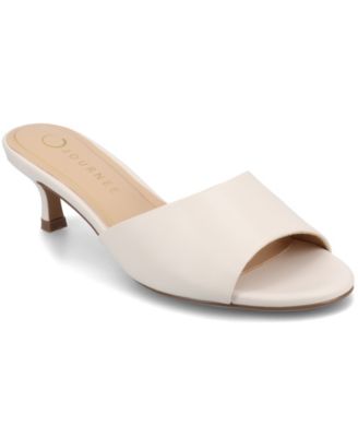 Journee Collection - Collection Women's Jeylah Slip On Single Band Kitten Heel Dress Sandals