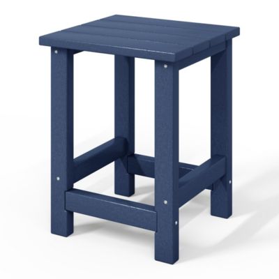 Kids Outdoor Patio Furniture HDPE Adirondack Square Side Table
