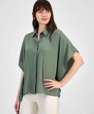 Anne Klein - Women's Dolman-Sleeve Blouse