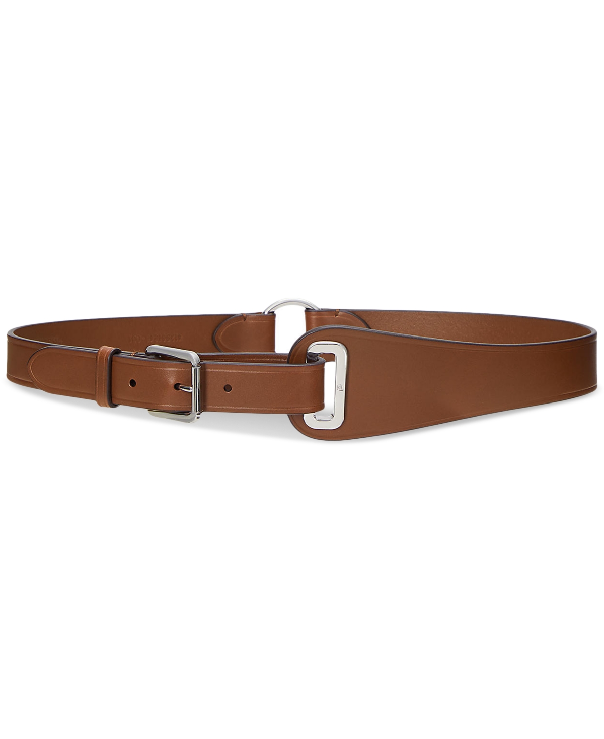 Leather Grommet Strap Belt - Cuoio