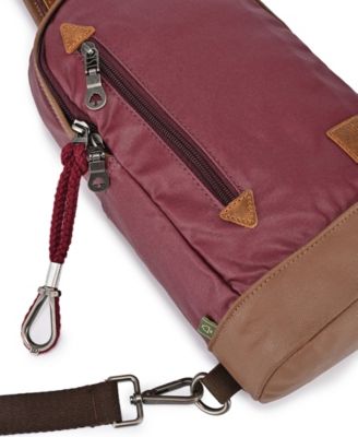 Urban Light Coated Canvas Sling Bag
