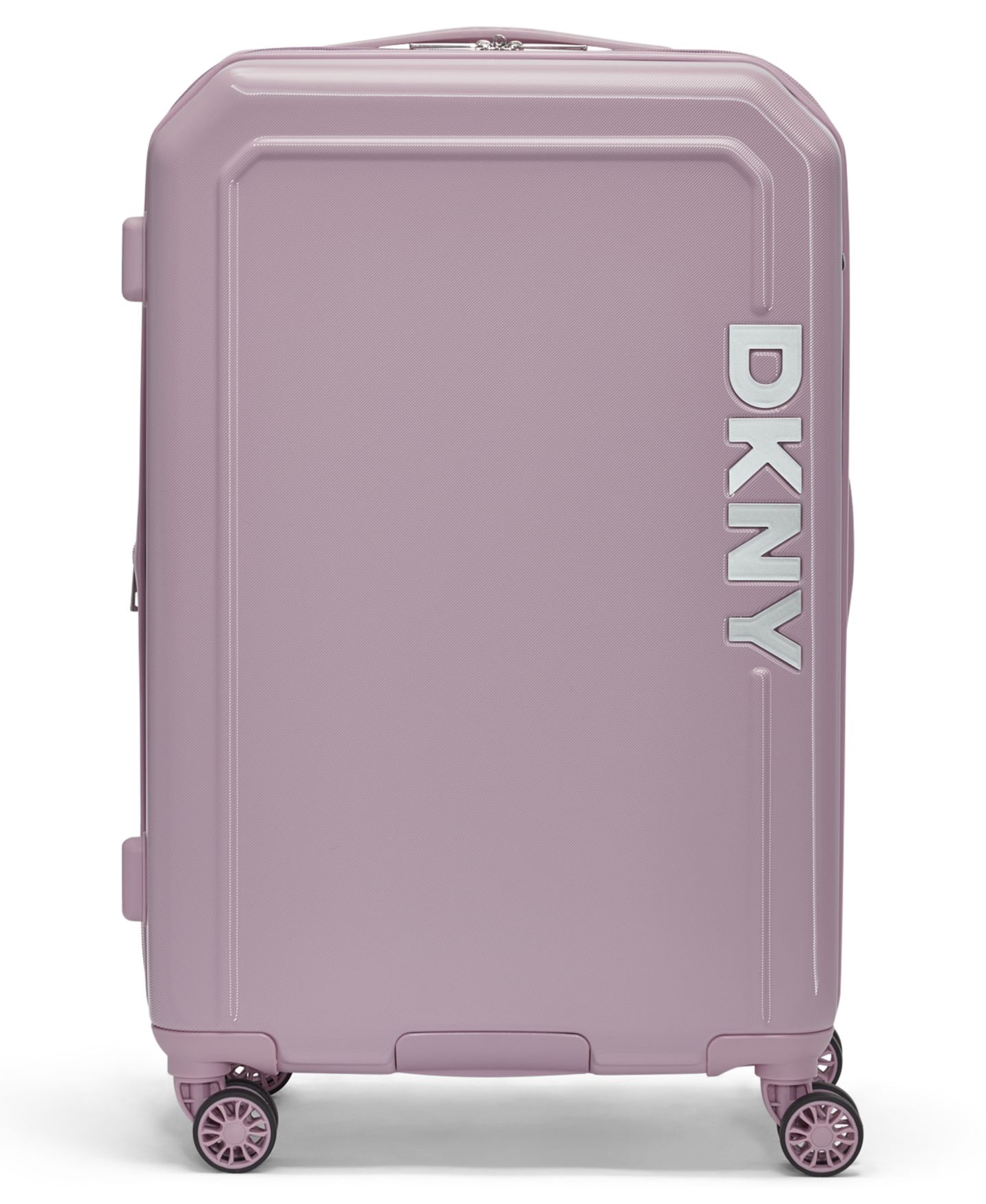 Чемодан DKNY Clean Cut Check-in Spinner, цвет: Лавандовый — фото 3