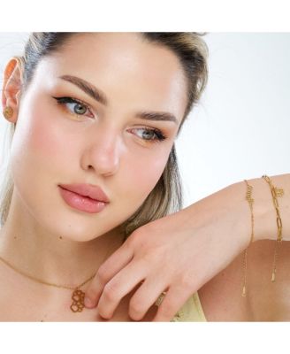 LoyalPrint Delicate Paw Print Link Bracelet