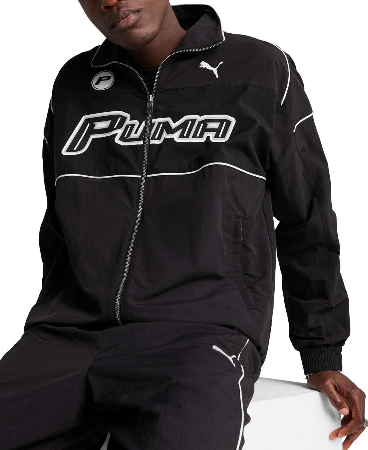 Puma Sds Relaxed Track Jacket Men In Black