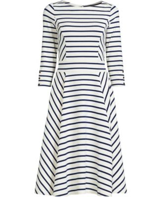 Plus Size Starfish 3/4 Sleeve Dress